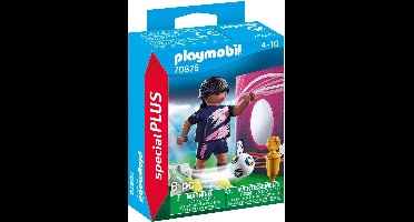 PLAYMOBIL Special Plus Voetbalster met doelmuur - 70875
