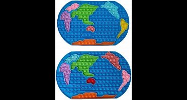 MAGIC POP GAME WERELDKAART XXL