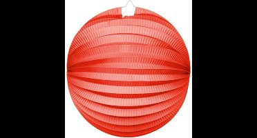 Wefiesta Lampion Rond 25 Cm Papier Rood