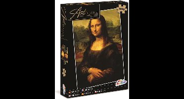 Grafix Puzzel 1000 stukjes volwassenen | Thema Mona Lisa | Puzzel | Formaat 50 X 70 CM | Schilderij puzzel
