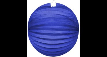 Wefiesta Lampion Rond 25 Cm Papier Blauw