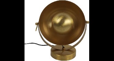 Non-branded Tafellamp Sahani 25w 30 X 32 Cm E27 Staal Goud