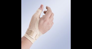 Orliman open duimspalk Beige maat M  Links