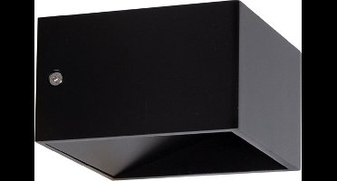 Wandlamp binnen - Muurlamp - Industrieel - Zwart - Led - 6W - Dimbaar