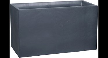 EDA Plantenbak - Bloembak - 116L - 99,5 x 39,5 x 60 cm - Antraciet