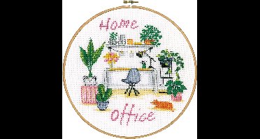 Vervaco - Telpakket kit met borduurring - Home office - PN-0195988 - Borduren - Borduurpakket - Borduurpakket volwassenen