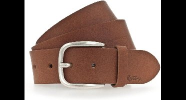 MUSTANG Leren riem Classic Women Leather Belt W100 Cognac bruine