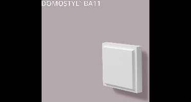 Bossage NMC BA11 DOMOSTYL Noel Marquet Gevellijst Sierelement Gevelelement tijdeloos klassieke stijl wit