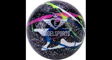Angel Sports - straat hockeybal - zwart vlammend - 68 mm