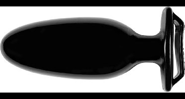 PerfectFitBrand - XPlay Finger Grip Plug #4L - Butt Plug met Vinger Grip black