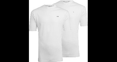 McGregor Heren T-shirt Wit | 2-pack | Ronde Hals | Maat M - 100% Katoen