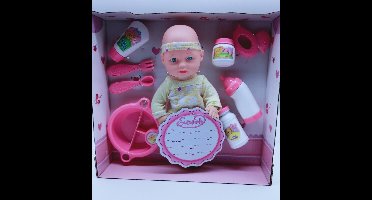 TOM Funny Sweetums Pop Geel – 25 cm met 8 Accessoires – Fantasie Speelgoed voor Kinderen Vanaf 3 Jaar