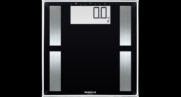 Soehnle analyse personenweegschaal digitaal Shape Sense Connect 50 met Bluetooth® - 8 personen - tot 180 kg - incl. batterijen - zwart