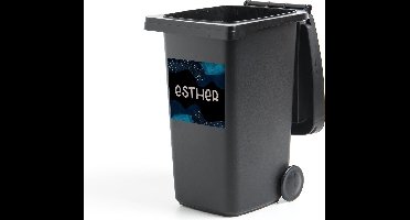 Container sticker Esther - Pastel - Meisje - 40x40 cm - Kliko sticker