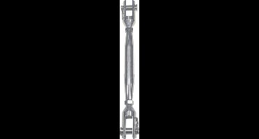 Wantspanner gaffel/gaffel M10 RVS-316