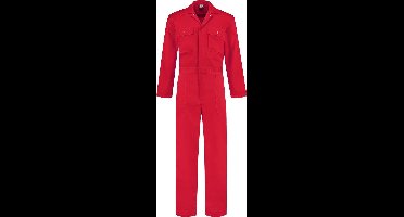 EM Workwear Overall 100% kat Rood - Maat 58
