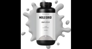 Hars / Resin MOLEGRID ™ Lite Gray - 1kg - Kexcelled LCD/UV