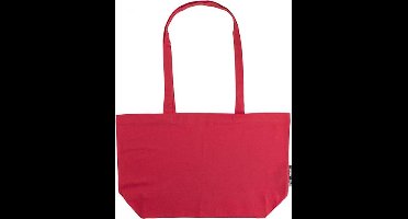 Shopping Bag with Gusset (Rood)