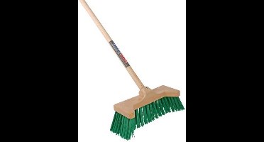 Talen Tools - Bezem - Kunststof - Bulldozer Model - Zonder steel