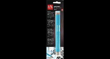 Caran d'Ache Sketcher non-photo blue pencil 2 stuks