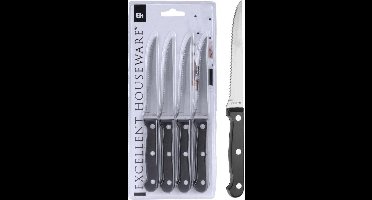 Excellent Houseware Steakmessen - Set van 4