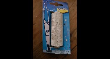 Sorbo Katoen garen ecru 500m