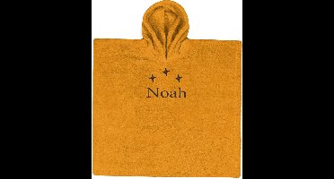 poncho - ochre (55x55) - 1 stuk Met GRATIS uw naam er op geborduurd | Borduurservice Valkenburg