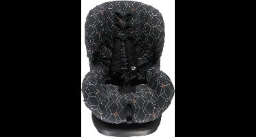 Briljant Baby Autostoelhoes 1+ Deco Junior Katoen Antraciet