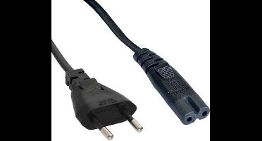 Euro stekker naar C7 stroomkabel - 5 meter