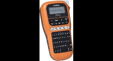 Draagbare Elektrische Labelmaker Brother PT-E110VP LCD Oranje