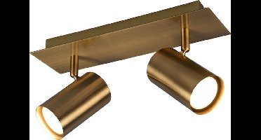 TRIO MARLEY - Spot - Oud messing - excl. 2x GU10 3W