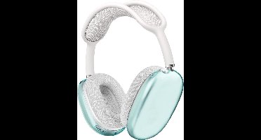 KELERINO. Siliconen Transparant Cover Case geschikt voor Airpods Max - Groen