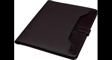 Alassio schrijfmap - FANO - A4 - kunstleer - zwart - JU-30073