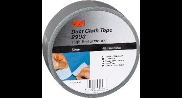3M 290348S Ducttape - Zilver - 48x50mm