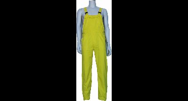 Top Rock Tuinoverall volw TB6535-009 poly/katoen - Geel - 58