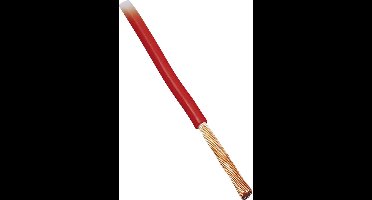 BKL Electronic 1503026/10 Voertuigsnoer FLRY-B 1 x 6 mm² Rood 10 m