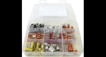 WAGO WA-741-844 Assortiment verbindingsklemmen Flexibel: 2.5-4 mm² Massief: 2.5-4 mm² 120 stuk(s)