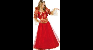 "Kostuum voor een middeleeuwse koningin voor meisjes - Verkleedkleding - 152/158"