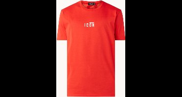 Dsquared2 Mini Icon T-shirt - Rood - Maat XL