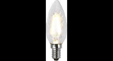 Kaarslamp - E14 - 2W - Extra Warm Wit - 2700K - Filament - Helder