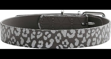 Hunter Halsband Convenience Reflect Grijs&Reflectie - Hondenhalsband - 60 cm