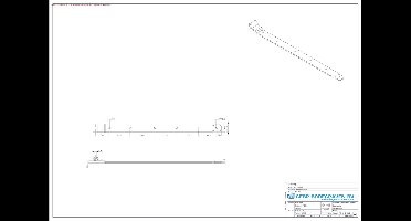 Duimheng - Met verzet - 70cm -voor 16mm duim - Verzinkt
