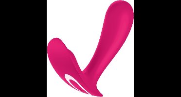 Satisfyer, draagbare Bluetooth vibrator, Top Secret, 11 cm, met app, draagbare vibrator