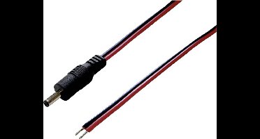 BKL Electronic Laagspannings-aansluitkabel Laagspanningsstekker - Open kabeleinde 3.50 mm 1.35 mm 30.00 cm 1 stuk(s)