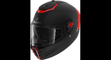 SHARK SPARTAN RS BLANK Mat SP Motorhelm Integraalhelm Zwart Oranje Black - Maat M