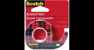 3M 70-0713-2152-8 600H1210 Plakband Scotch Crystal Clear 600 Transparant (l x b) 10 m x 12 mm 1 stuk(s)