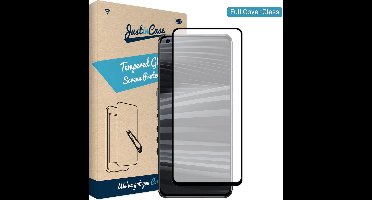 Just in Case screenprotector geschikt voor Realme GT2 Pro - Screenprotector Full Cover Gehard Glas