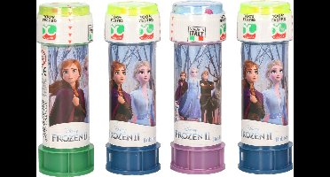 50x Disney Frozen 2 bellenblaas flesjes met spelletje 60 ml voor kinderen - Uitdeelspeelgoed - Grabbelton speelgoed