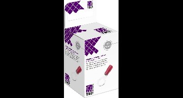 TRU COMPONENTS T2010C284 Ringkabelschoen Dwarsdoorsnede (max.): 1.5 mm² Schachtdiameter: 6.4 mm Deels geïsoleerd Rood 2