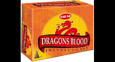 Wierookkegels Dragon Blood